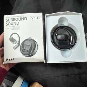 Wireless Earbuds with Charging Case - Black